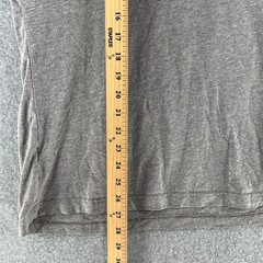 Penguin Mens T-Shirt Large L Binocular Logo Gray Short Sleeve Blended Fabric