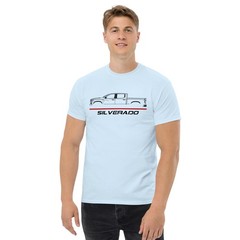 Silverado 2019 Modern Crew Cab Custom Truck Stance Graphic T-Shirt Gift