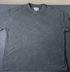 SAINT x LOUIS Men’s Relaxed Boxy Fit Black Crew Neck T-Shirt Solid XL