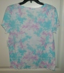 FRIENDS TIE DYE JUNIOR LARGE NEW T-SHIRT WITH TAG FRIENDS TV SHOW