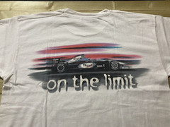 West McLaren Mercedes Formula 1 Racing Team Tee T Shirt Size L White Vintage