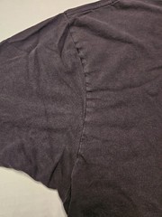 VTG 90s Polo Ralph Lauren Men Pocket T-Shirt Classic Large Black w/Red Pony Fade