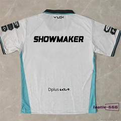 LOL 2026 DK T-shirt Team LCK Uniform Tshirt Esport Showmaker White TEE Game New