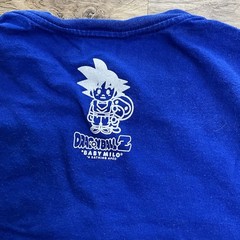 A Bathing Ape BAPE x Dragon Ball Z Baby Milo Blue Tee M