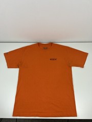 Wu Wear Orange T Shirt Mens Size M Medium Wu-Tang Clan Rap READ STAINS USED