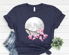 Cherry Blossom Nature Comfort Tee Shirt Floral Spring Summer