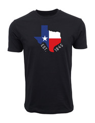 TEXAS ESTABLISHED STATE T SHIRT