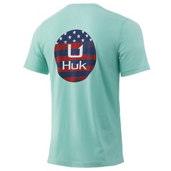 Huk KC American Pride Lightweight Tee H1000261 – Choose Size / Color