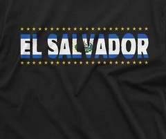 Salvador T-shirt El Salvador Flag Patriotic Gifts Salvadori Coat of Arms shirt