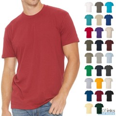 Next Level Mens Premium Short Sleeve Crew T-Shirt Plain Basic Cotton Tee 3600