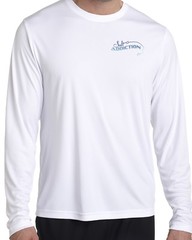 Salt Addiction Saltwater microfiber fishing long sleeve life t shirt 50+ uv UPF