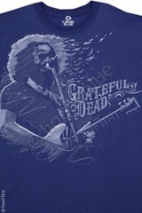 GRATEFUL DEAD-Jerry GARCIA-BLOWN AWAY-T-SHIRT S-M-L-XL-2X VINTAGE,No Longer Made
