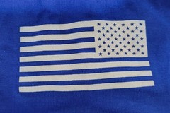T-shirt Men XL Blue Gildan Short Sleeve Dryblend Sunpower Logo NWOT