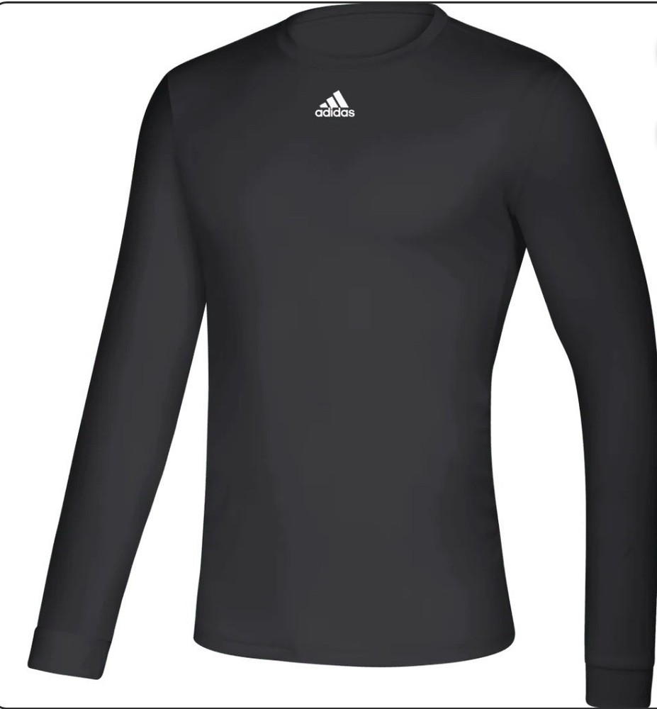 Adidas Creator Long Sleeve Tee -Tall- Black EK0123 Men’s Size 3XLT NWT
