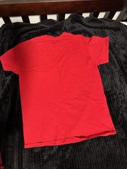 Gildan Ultra Cotton Men’s Red Graphic Crew Neck T-Shirt M Vance Smith’s Hatchery