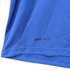 Nike Legend 2.0 T Shirt Mens Blue Long Sleeve Dri Fit Crewneck Pullover Tee Sz M
