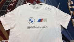 BMW M Motorsport Shirt Official Puma ESS MMS Logo Men’s Large New With Tags