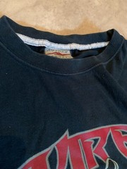 Avirex Varsity Black w/ Red Shirt w/ Cougar Panther Cat Adult XL
