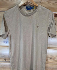 Polo Ralph Lauren Classic Casual T-Shirt Custom Slim Fit Pony Logo Men Medium