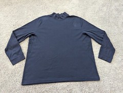 Croft & Barrow Sweatshirt Men XXL Easy Care Blue Pullover Lightweight