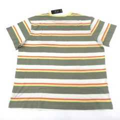 Original Use Mens Size XL Crew Neck Short Sleeve T-Shirt Striped Restful Green