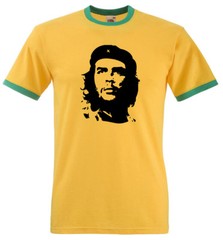Che Guevara T Shirt – Classic slim fitting retro FOTL Ringer Tee