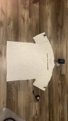 HELLSTAR Men’s Graphic Print White Short Sleeve Crew Neck T-Shirt s