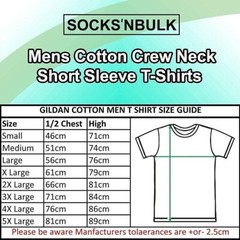 SOCKS’NBULK 12 Pk Mix Colors Mens Cotton Crew Neck T-Shirts Bulk Short Sleeve