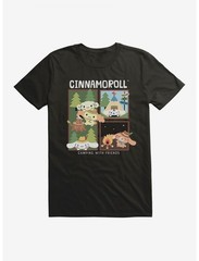RARE Cinnamoroll Camping With Friends T-Shirt S-5XL
