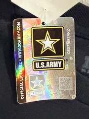 “United States Army Ft Bliss, TX 1775” Double Sided Black T Shirt – Sz S – NWT