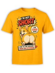 Corgi Size Attitude Dog T-Shirt | Unisex