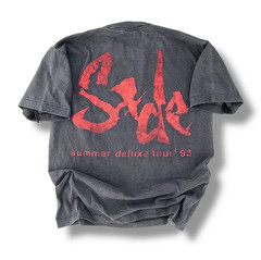 Vintage SADE T shirt XL LOVE DELUXE Summer Tour 1993 Black Faded Modern REPRINT