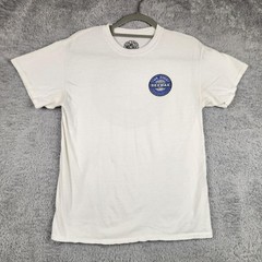 Mr Zogs Sex Wax Shirt Mens Medium White Surf Logo Graphic Tee Beach Surfing
