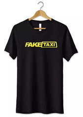 Funny Fake Taxi T-Shirt T-Shirt 100% Cotton Idea Gift S M L XL XXL