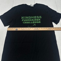 Bella + Canvas Black Kindness Fundraiser Graphic Short Sleeve T Shirt Men’s L