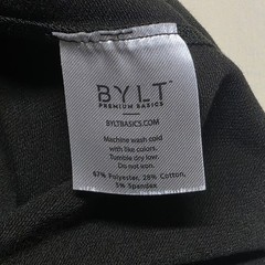 BYLT Premium Basics Drop-Cut Shirt Men XL Dk Green BYLT Blend T-Shirt Slim Fit