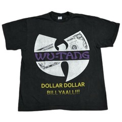 Wu-Tang Clan C.R.E.A.M Dollar Bills 90s Band Rap HIPHOP Size L T-Shirt REPRINT
