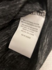 Lee Textured Comfort Henley Shirt Black Men’s X-LARGE Stretch $45