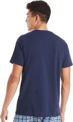 Hanes Men’s Pocket T-Shirt Pack, 6-Pack, Cool & Breathable Cotton Tees, Stay-Tuc