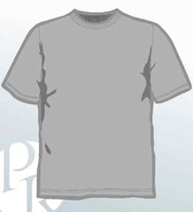 John Son Premium Quality Gray T-Shirt XL TALL 100% Cotton Piranha Records