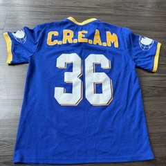 Vintage Wu-Tang Clan C.R.E.A.M. Jersey Tee Y2K HipHop Graphic t-shirt