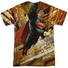 Superman Up City Unisex Adult Halloween Costume T Shirt, S-3XL