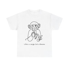 Cheeky Monkey – Unisex Cotton T-Shirt
