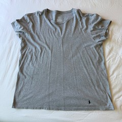 Polo Ralph Lauren T Shirt Mens XL Gray Pony Logo Classic Fit Tee