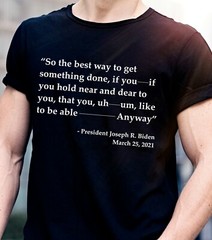 Joe Biden Funny Quote T-shirt Trump 2024 Political T Shirts Funny Biden Shirts