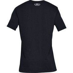 Under Armour 1333352 Men’s UA Freedom Big Flag USA T-Shirt, Black, Large