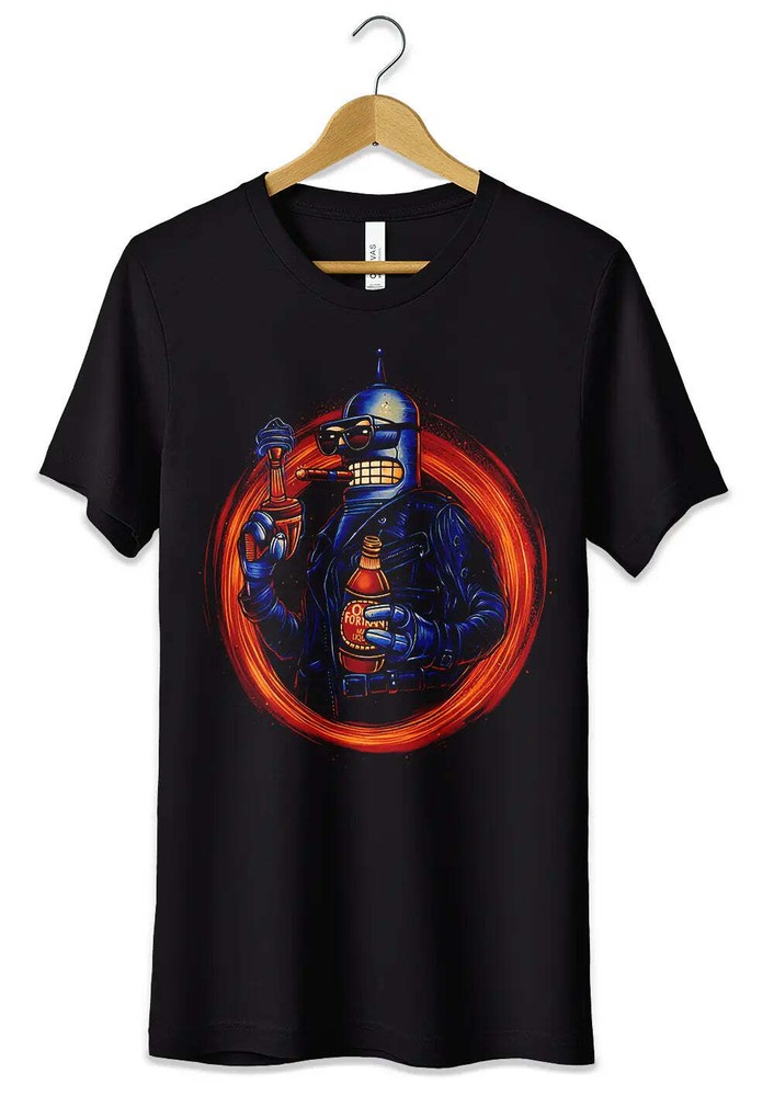Bender Futurama Cartoon T Shirt Unisex T Shirt S M L XL XXL