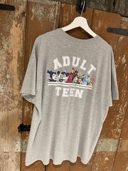 Gildan Men’s Grey Heavy Cotton T-Shirt Top Adult Teen Logo Size XL
