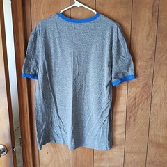 Kentucky Wildcats Blue 84 Ringer T-Shirt Mens Large Gray Tri-Blend UK Logo NCAA