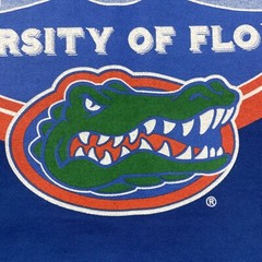 Guy Harvey X University of Florida Blue T-shirt Size M Black Marlin 2016 EUC S/S